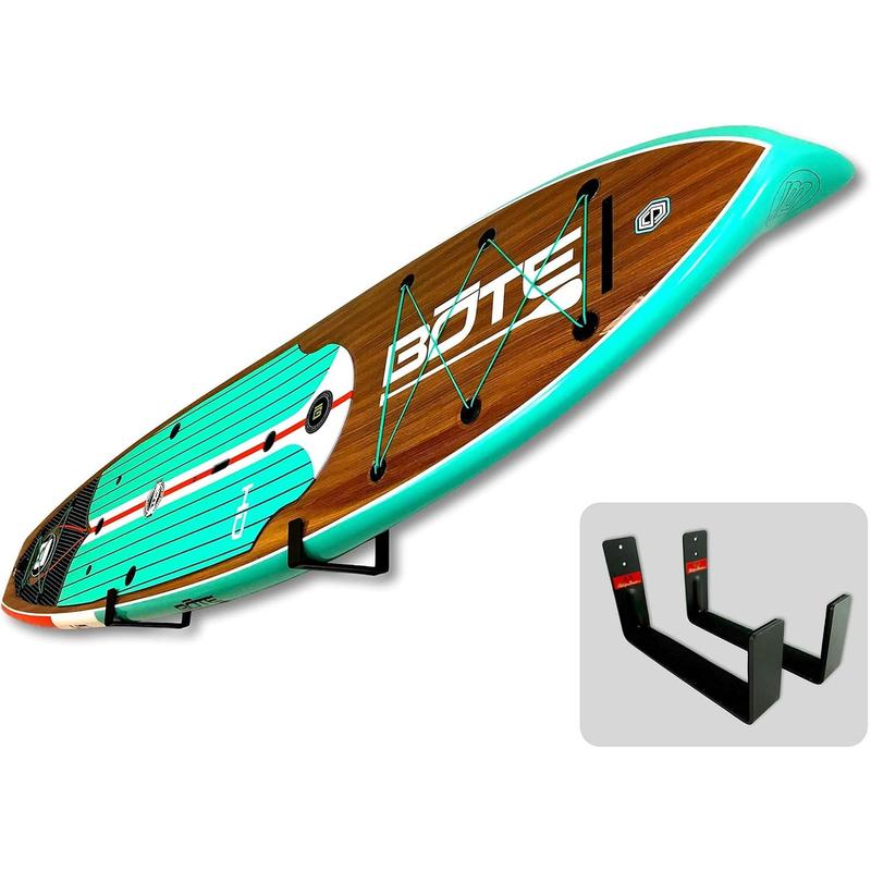SUP Paddle Board Rack – Minimalist Paddle Board Wall Mount, Heavy-Duty ...