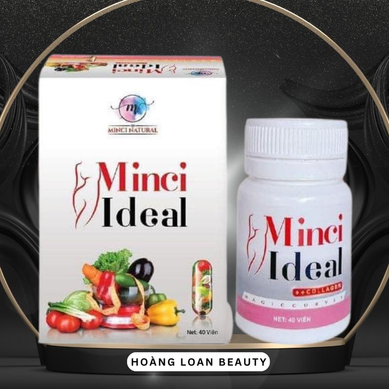  Thực phẩm bổ sung viên uống Minci Ideal hộp 40 viên 