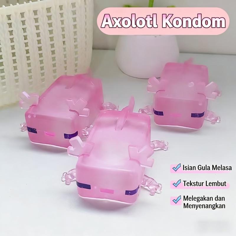 Mainan remas berbentuk salamander Amerika/mainan penghilang stres/hadiah mainan maltosa lembut dan kenyal