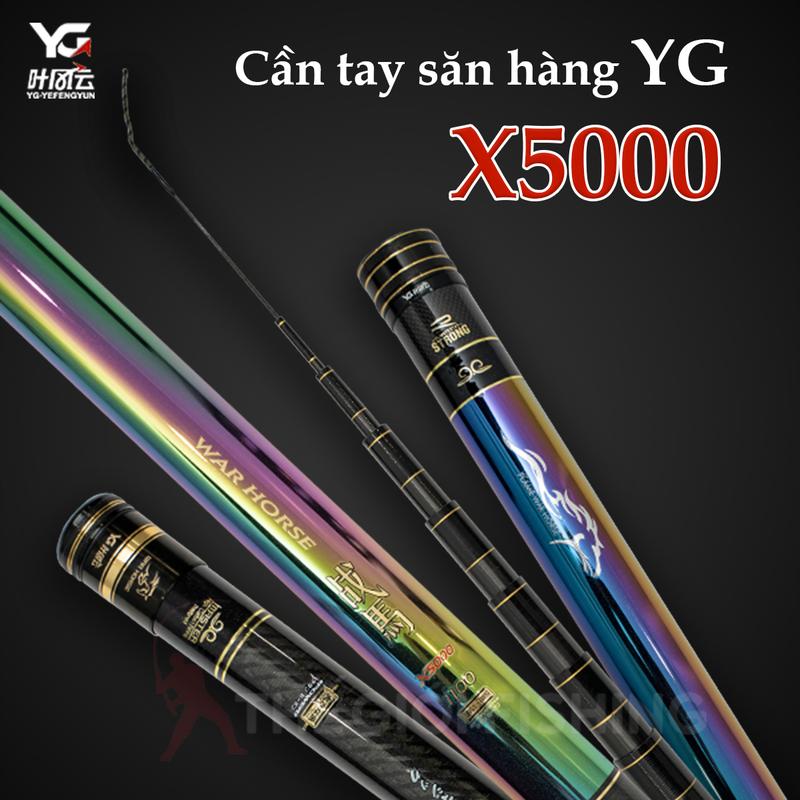 [YG] Cần săn hàng tổng hợp YG X5000 - Độ cứng 5.5H, phân bổ lực 19-28i, carbon 46+60T - cần câu cá - cần săn hàng