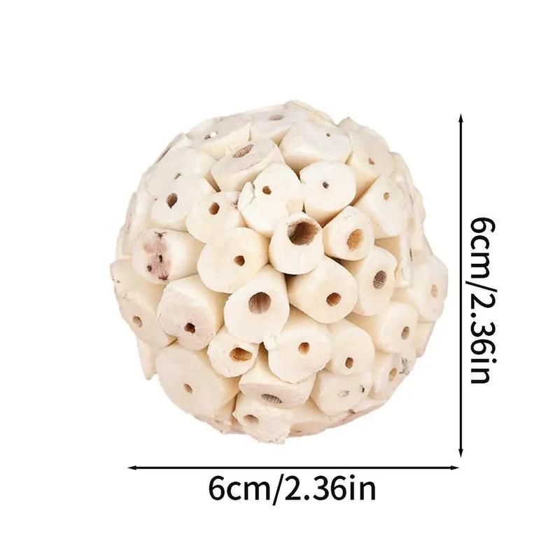 Product Introduction of Parrot Chewing Toy Ball Chew Shred Foraging Bird Cage Accessories for Parakeet Parrotlet Lovebird Budgies Conure Cockatiel 20