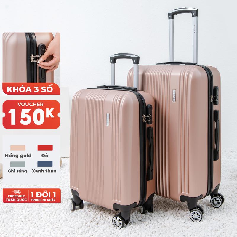 Vali Sunny TONAGO Size 20/24 inch, Vali thời trang giá rẻ, Vali du lịch bảo hành 2 năm