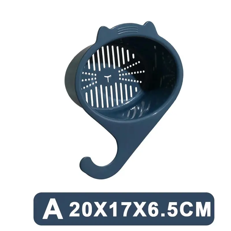 Rổ Thoát Nước Bồn Rửa Nhà Bếp, Đa Chức Năng, Hình Mèo, Rổ Lọc Vòi Nước, Kệ Để Sắp Xếp Trái Cây Và Rau Củ Dụng Cụ Nhà Bếp 6