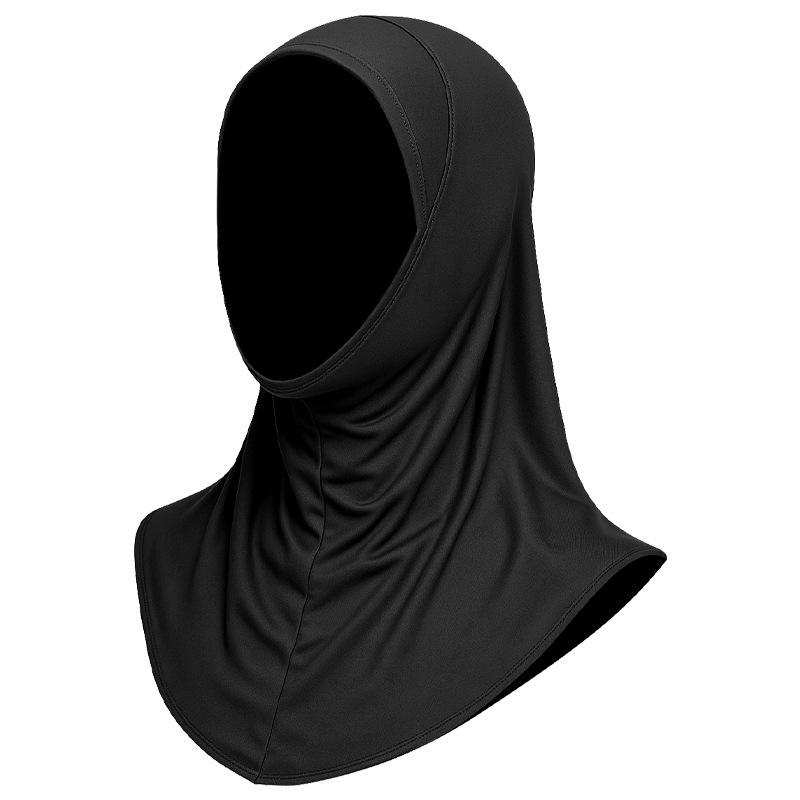 Malaysian Headscarf Summer Outdoor Sunscreen Headscarf Hat Lightweight Ice Silk Children's Head Cover 4