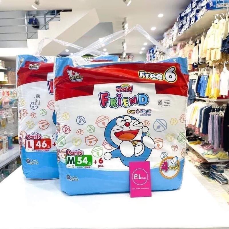  Combo 2 bịch bỉm goon size M 120 miếng 