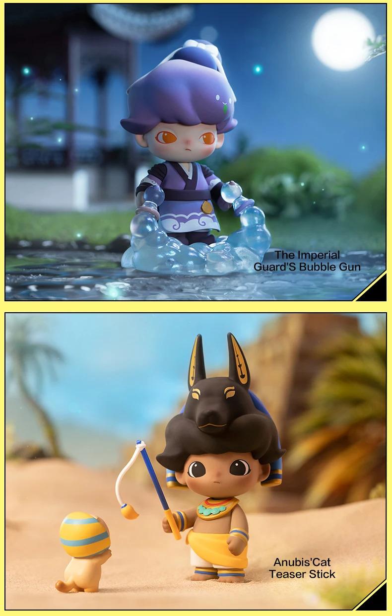 Product Introduction of Dimoo Time Travel Series Blind Box Figures Confirmed Style Creative Doll Ornaments Cute Gifts 14