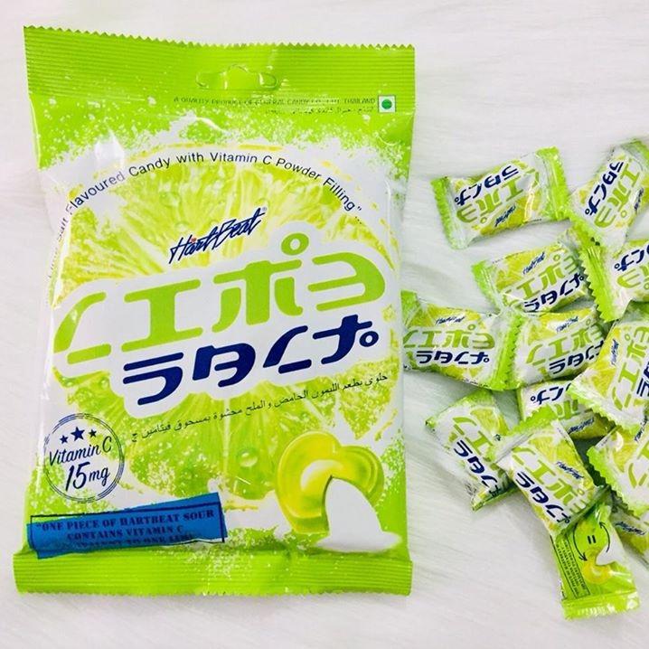 Gói 120g Kẹo chanh muối Thái Lan 120g Snack Food