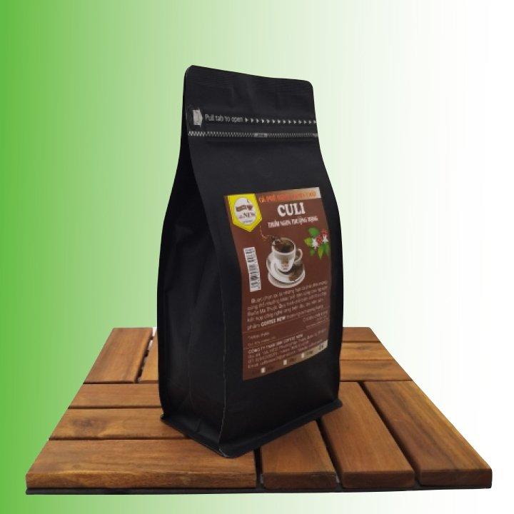 Cà Phê CULI - Hương Vị Mạnh Mẽ - Nguyên Chất - Thơm Nồng - Thể Chất Mạnh - Hậu Đậm, Vị Đắng - Pha Phin - Pha Máy - Gu Mạnh - Coffee New 5