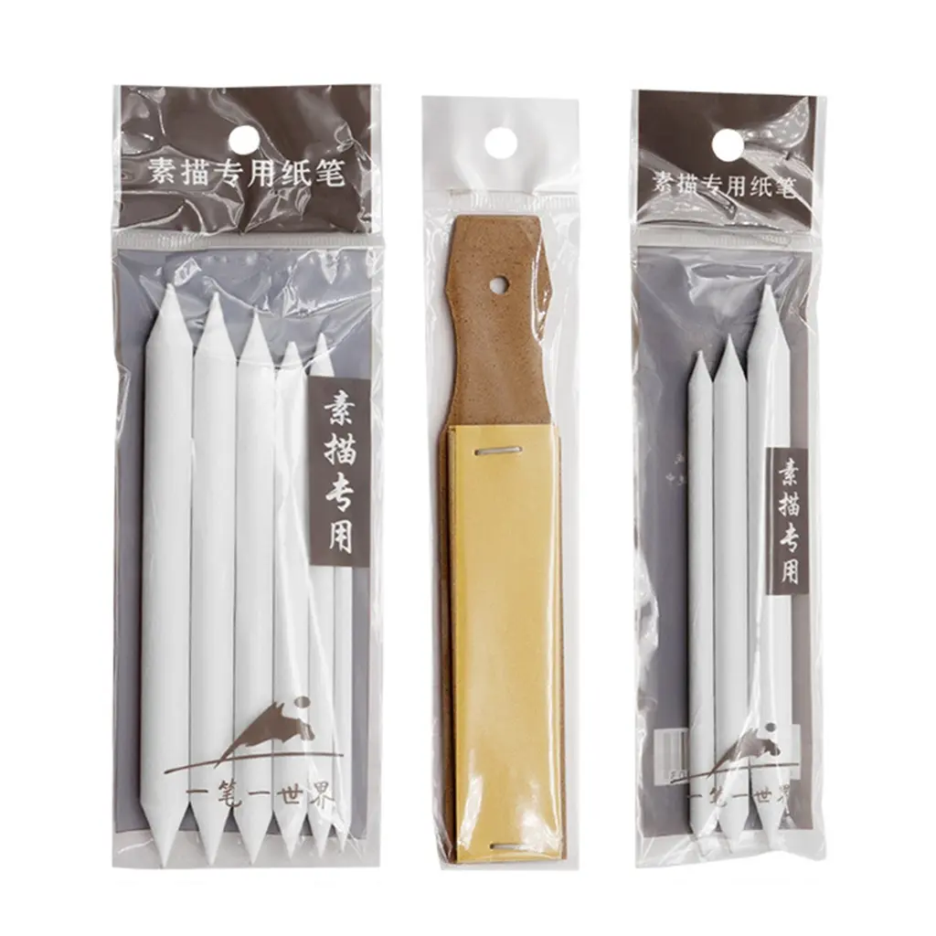 Art Blending Set Sketching Drawing Tools Set Includes Blending Stumps ...