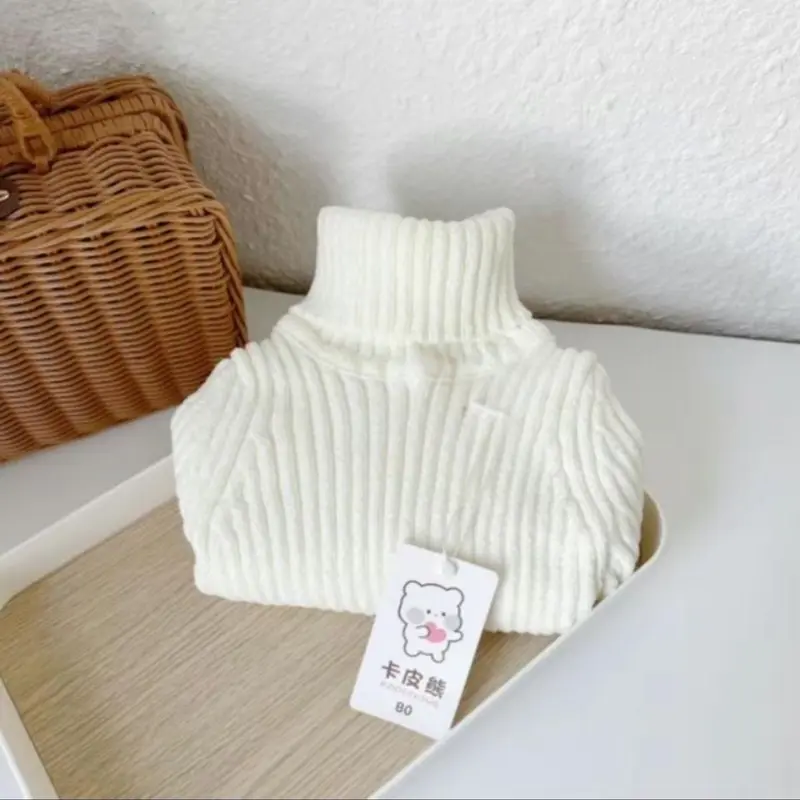 Áo Len Cao Cổ Tuyết Nhung cho bé Bé 8-18kg - Chất Lượng Cao Cấp 4