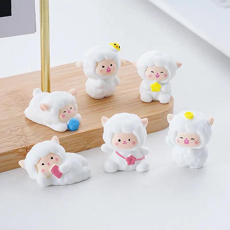 Phụ Kiện Túi Mù Đồ Trang Trí Tự Làm, Thiết Kế Động Vật Hoạt Hình, Đồ Trang Trí Nhỏ Để Bàn Và Ô Tô, Đồ Trang Trí Nhỏ Mang Theo Decor Decor Phòng Trang Trí Nhà