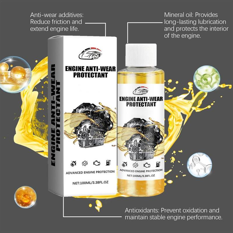Product Introduction of 100ml Noise Reduction, Anti Shake Rust Proof Agent Engine Anti-wear Protection Agent Cars Maintenance Engine Protection Agent 5