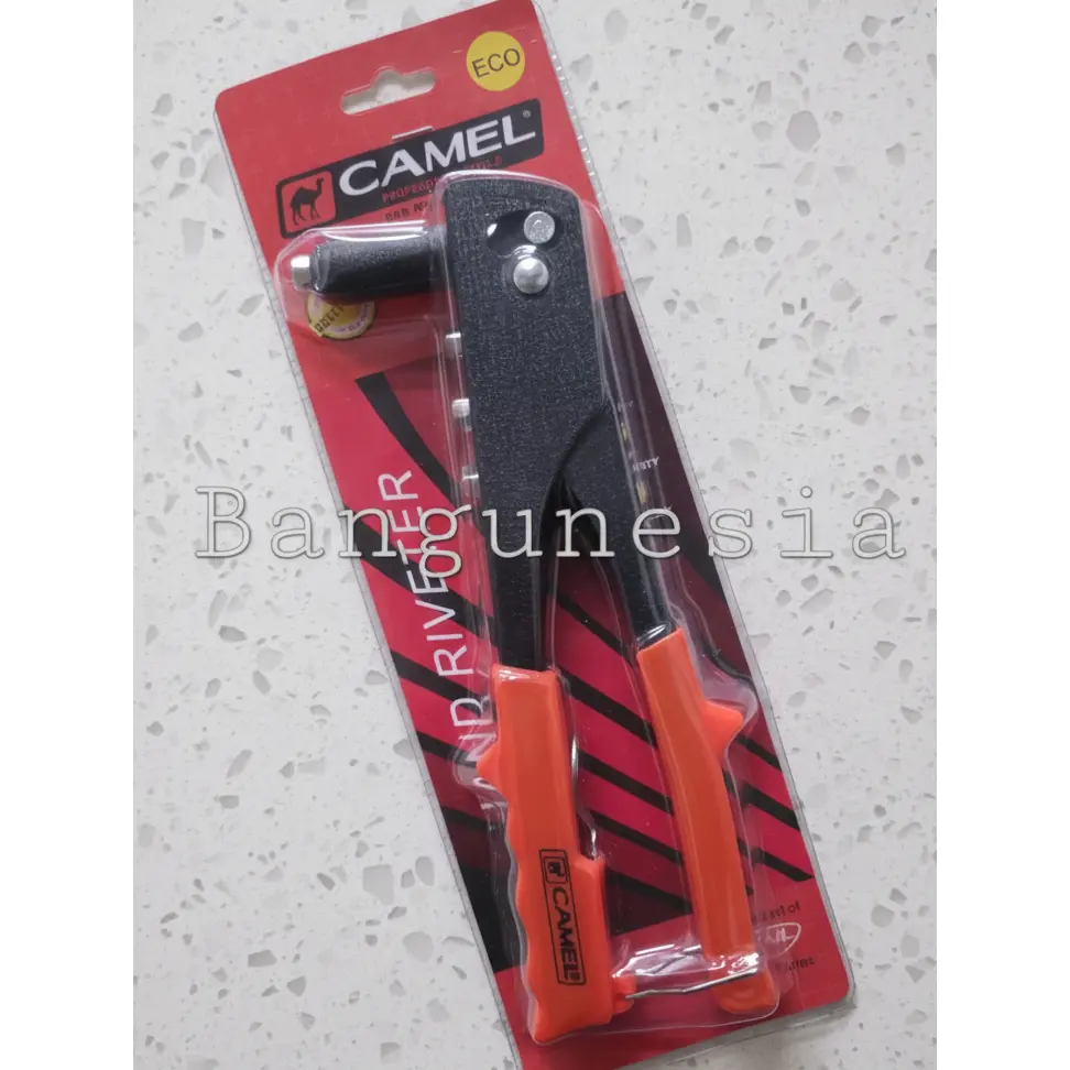 TANG RIVET 10 INCH CAMEL ECO HAND RIVETER [4 in 1 Ukuran Diameter Rivet] - [1Pc]
