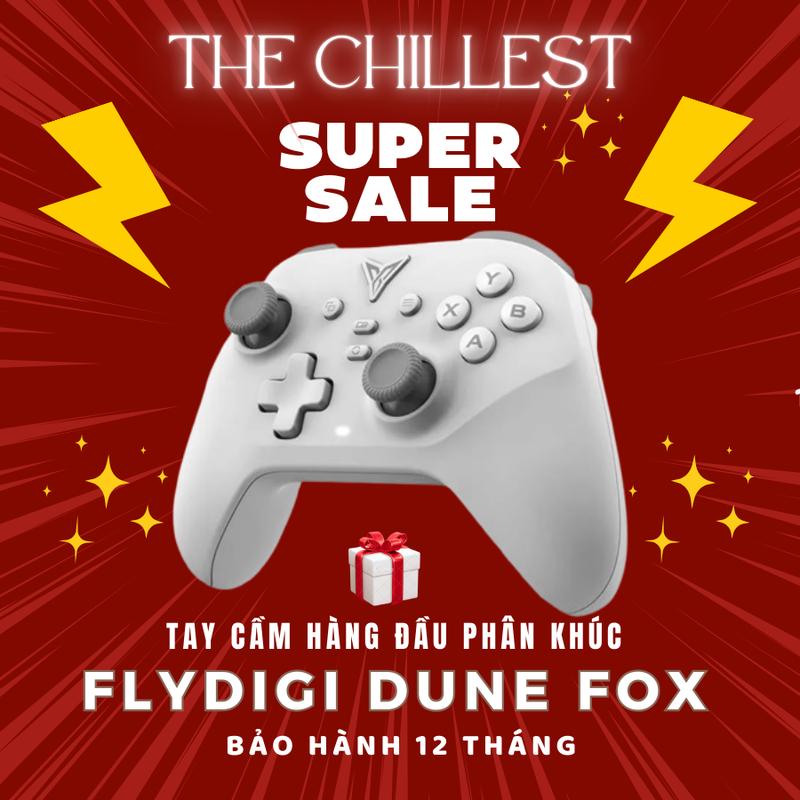 Tay cầm chơi game Flydigi Dune Fox Hall Effect Joystick Build chắc chắn Bảo hành 12 tháng