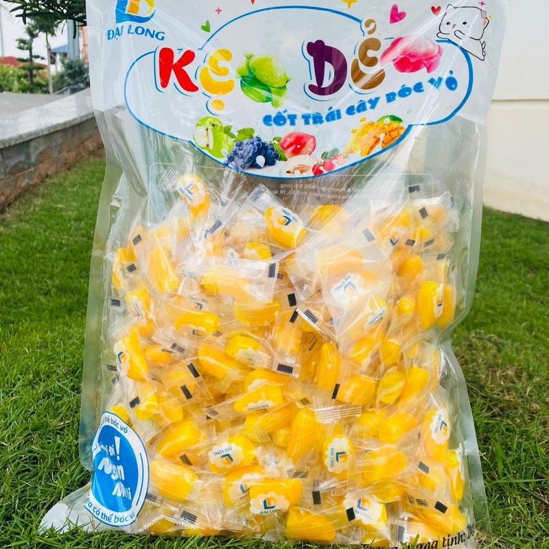 [50G] KẸO DẺO XOÀI LỘT VỎ ĐẠI LONG (XOÀI XANH/XOÀI VÀNG), KẸO DẺO MIX TRÁI CÂY ĐẠI LONG, THƠM NGON VỊ TRÁI CÂY Ăn Vặt Snack Candy