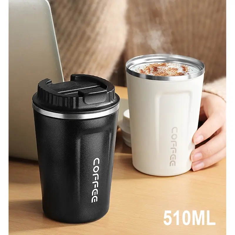 Bình Giữ Nhiệt 510ml Coffee Size To, Ly Giữ Nhiệt Chất Liệu Inox 304 Giữ Nhiệt Nóng, Lạnh 7