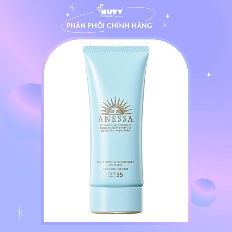 [DATE 7/2025] Kem Chống Nắng Anessa Moisture UV Sunscreen Mild Gel For Sensitive Skin SPF35/PA+++ (90g)