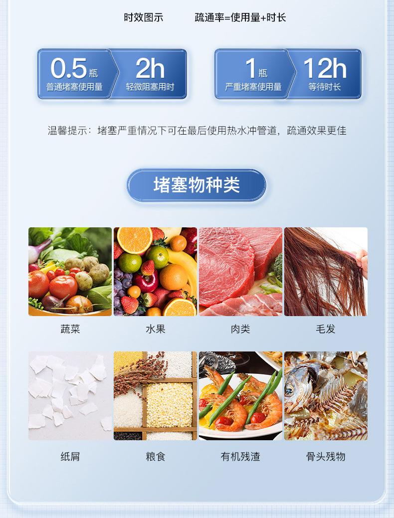 Product Introduction of Gel Pipe Dredge Agent Strong Dredge Smell Fresh Kuaishou One Piece Dropshipping 9