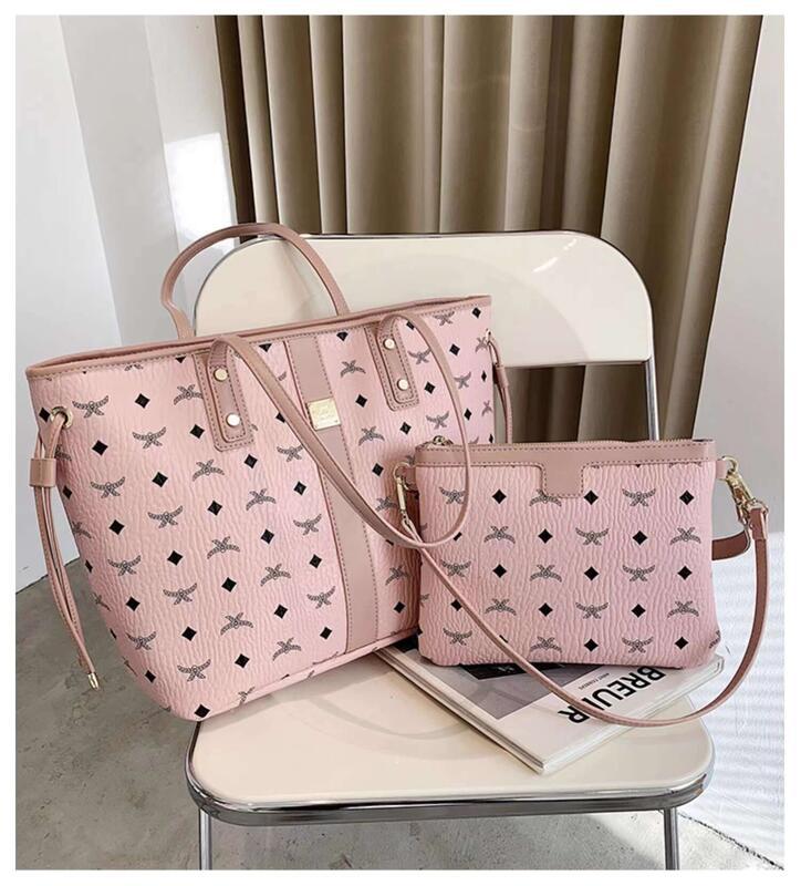 Product Introduction of 2024 New Tote Handheld Bun Mother Female Large Capacity Shoulder Versatile Trendy Two Piece Commuter Bag 15
