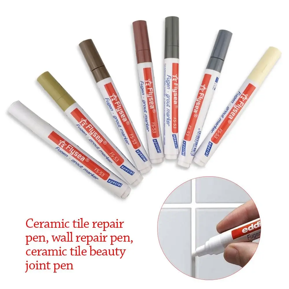 Kitchen Gap Instant Repair Tile Repair Pen Cleaner Anti-Mould Ceramic Tile Seam Gap Filler Waterproof Decontamination Pen Home