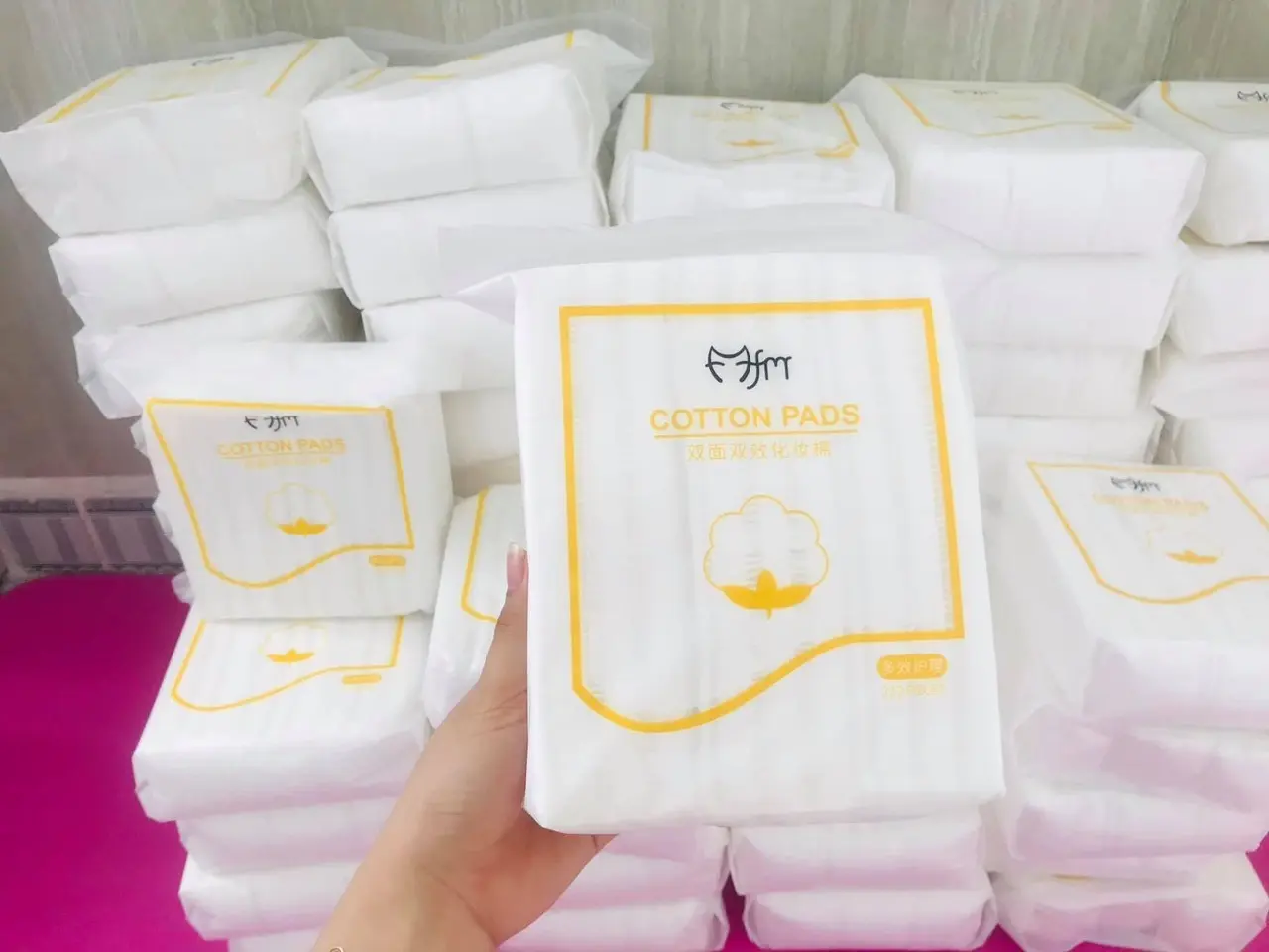 bông tẩy trang 222 miếng