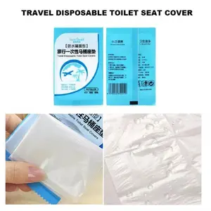 [ABS] Travel Toilet Seat Cover Disposable Alas Duduk Kloset Toilet Plastik