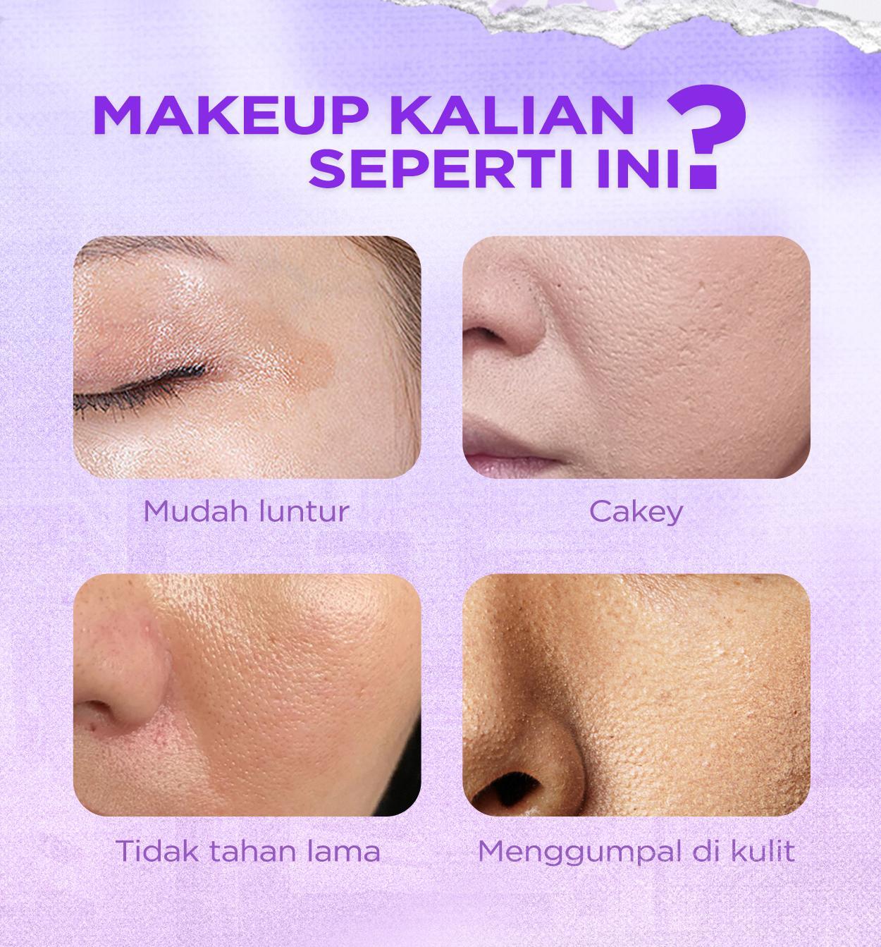 DAZZLE ME Get a Grip! Makeup Setting Spray Dewy Fix Prime Set Anti Pollution Setting Spray Beauty Protecting 4 X Hydrating Makeup Mist Flawless Lightening Primer Water Tahan 24 JAM