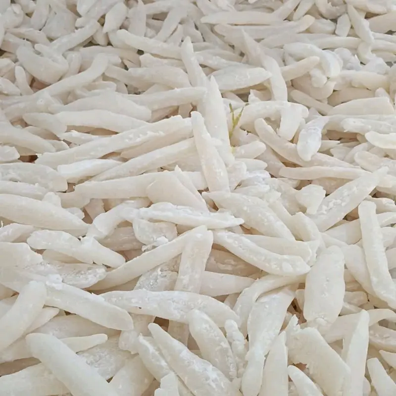 Mứt Dừa Sáp Loại 2 - Đặc Sản Trà vinh, Túi 500g Ăn Vặt Food Thức Ăn 3