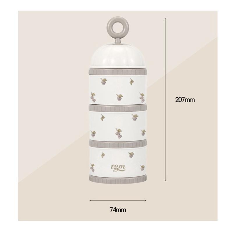 Hộp chia sữa 3 ngăn Dottodot x TGM Hàn Quốc cho mẹ trữ sữa cho bé khi ra ngoài (Hãng DOT TO DOT) 7