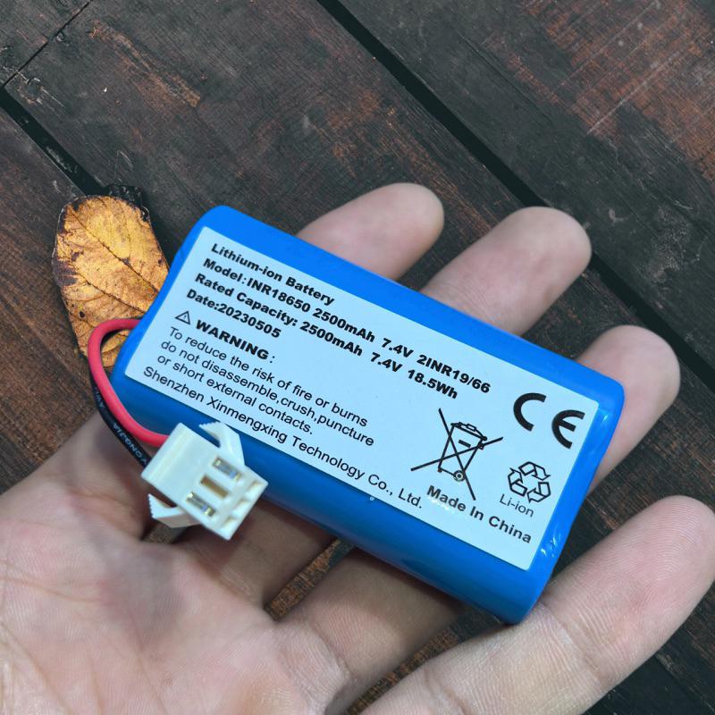 INR18650 2500mAh 2S 7.4V 18.5Wh có mạch bảo vệ linh kiện điện tử