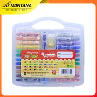 Gambar MONTANA Oil Pastel Krayon Minyak 26 Warna Water Resistant Alat Mewarnai 26 Warna TOP-26B dari MONTANA ID Kab. Tangerang 4 Tokopedia