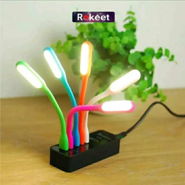 Lampu USB LED lampu.Portable lampu baca model sikat gigi laptop powerbank terang