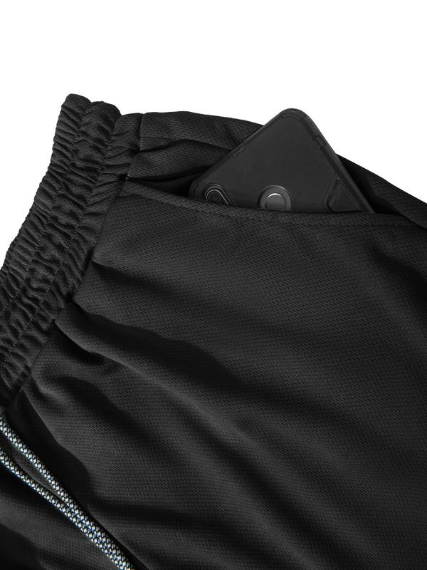Men's Solid Color / Colorblock 2 in 1 Drawstring Waist Shorts, Regular Fit Casual Comfy Breathable Shorts for Summer, Men's Bottoms for Daily Wear 6