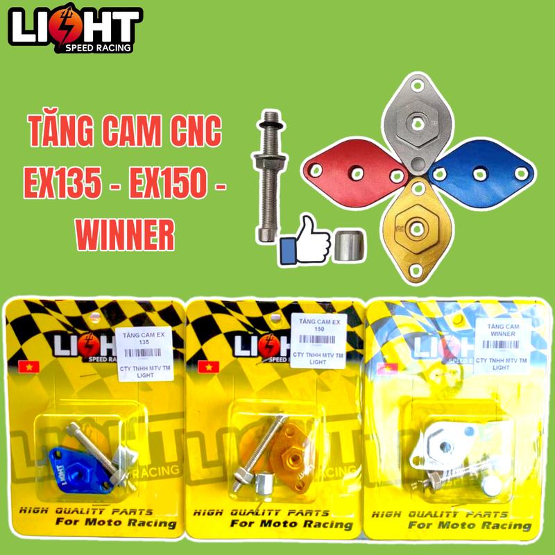 Tăng Cam Tay CNC (  LIGHT ) Cho Exciter 135 - Exciter 150 - Winner - Sonic - Sirius