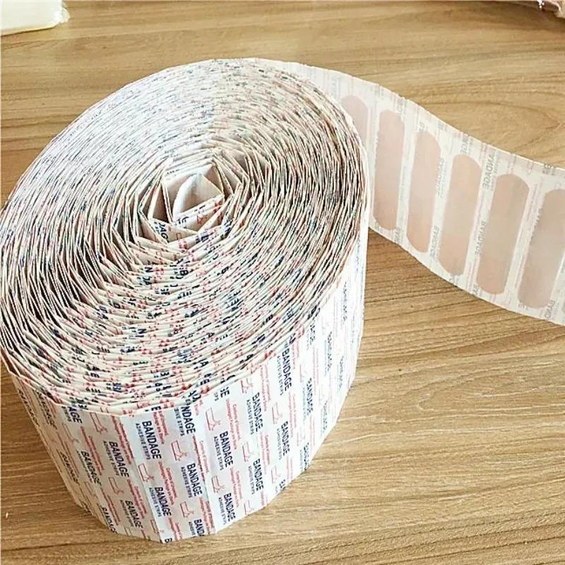100pcs/lot Breathable Band Aid Waterproof Bandage First Aid Wound Dressing Medical Tape Wound Plaster Emergency Kits Bandaids 0