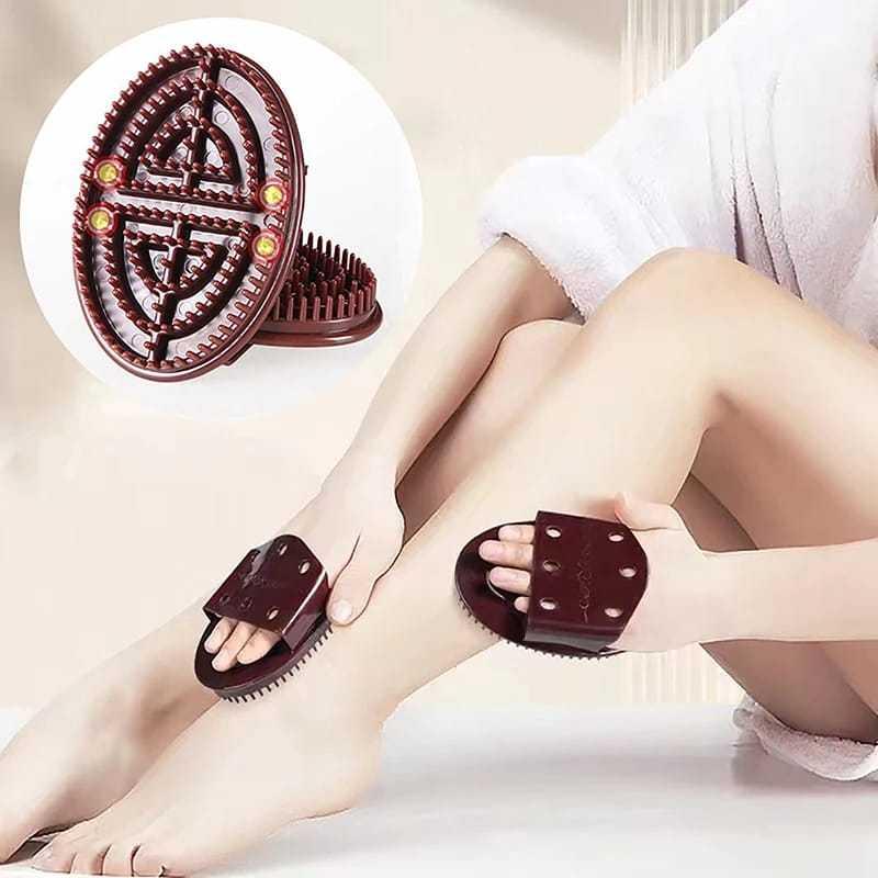 1pcs Sikat Pijat Tubuh Gua Sha Massage Papan Kerokan Sikat Pijat Pengikis Anti Selulit Pijat Scrub S1344 2