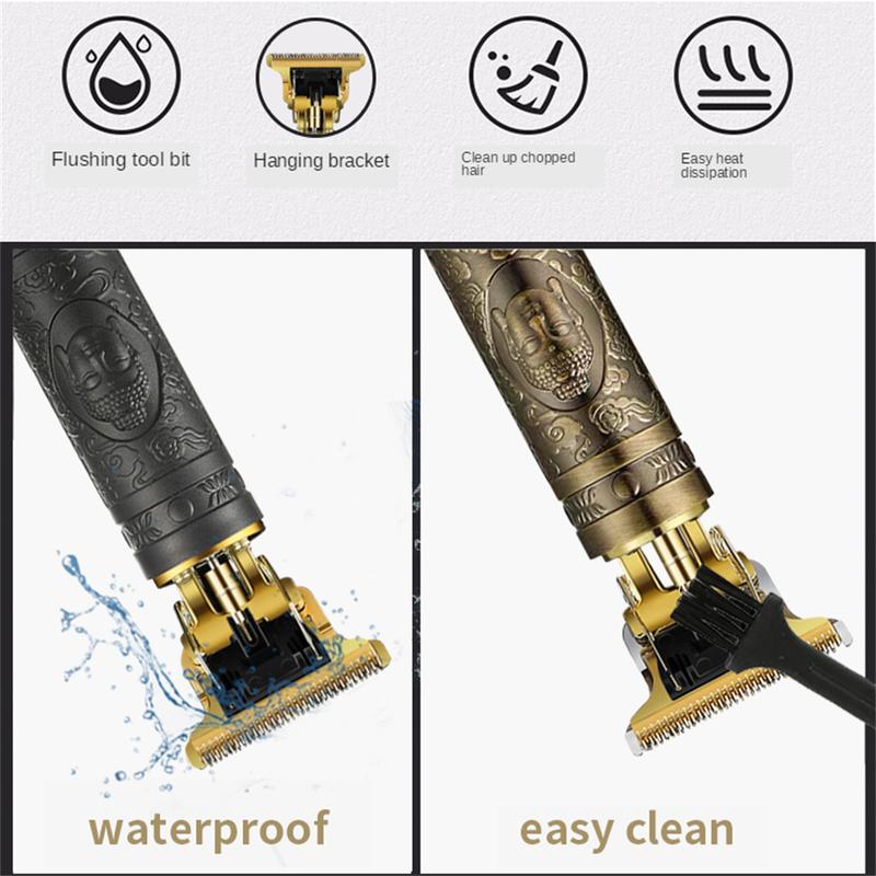 Product Introduction of Tông Đơ Cắt Tóc Điện Có Thể Sạc Lại, Dao Cạo Râu, Bộ Tông Đơ Cắt Tóc T9, Máy Cạo Lông Loại Bỏ Lông Chuyên Nghiệp, Thích Hợp Cho Người Lớn Và Trẻ Em, Vận Chuyển Địa Phương 21