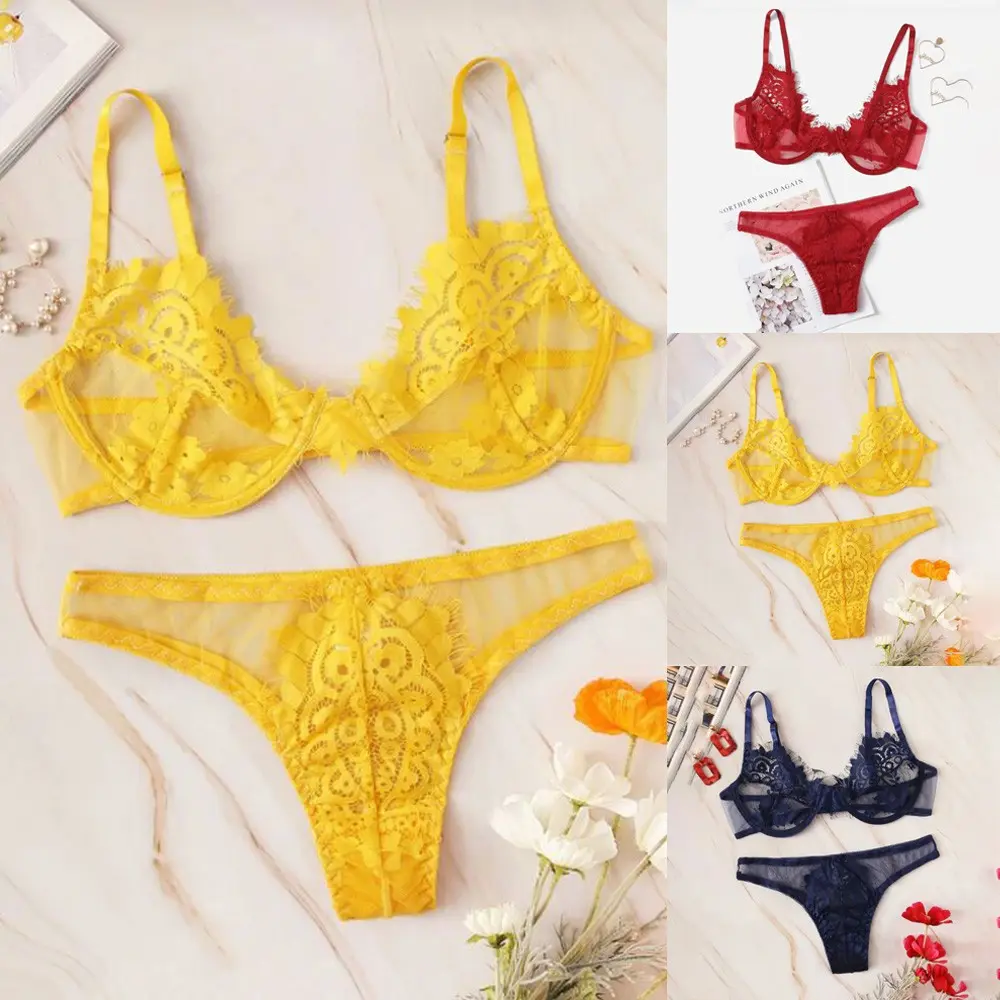 [YLTK] Sexy Nightwear Sleepwear Lingerie Lace Dress Underwear Strap Bodysuit