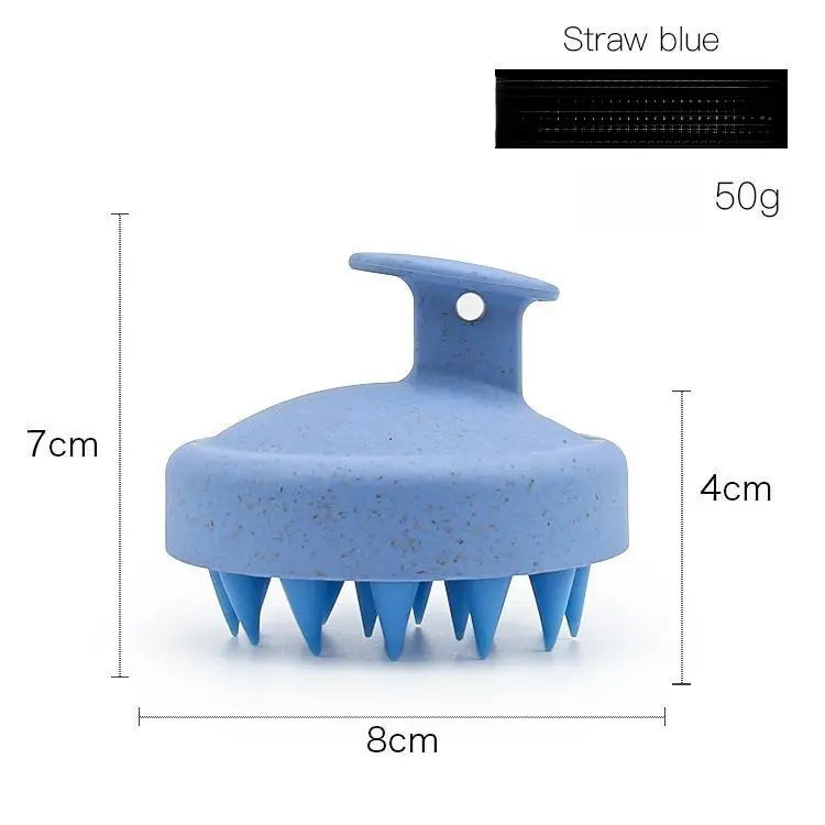 Silicone Shampoo Brush Massage Brush Hair Washing Artifact Hair-Washing Comb for Women Only Scalp Cleaning Anti-Itching Head Scratching Brush