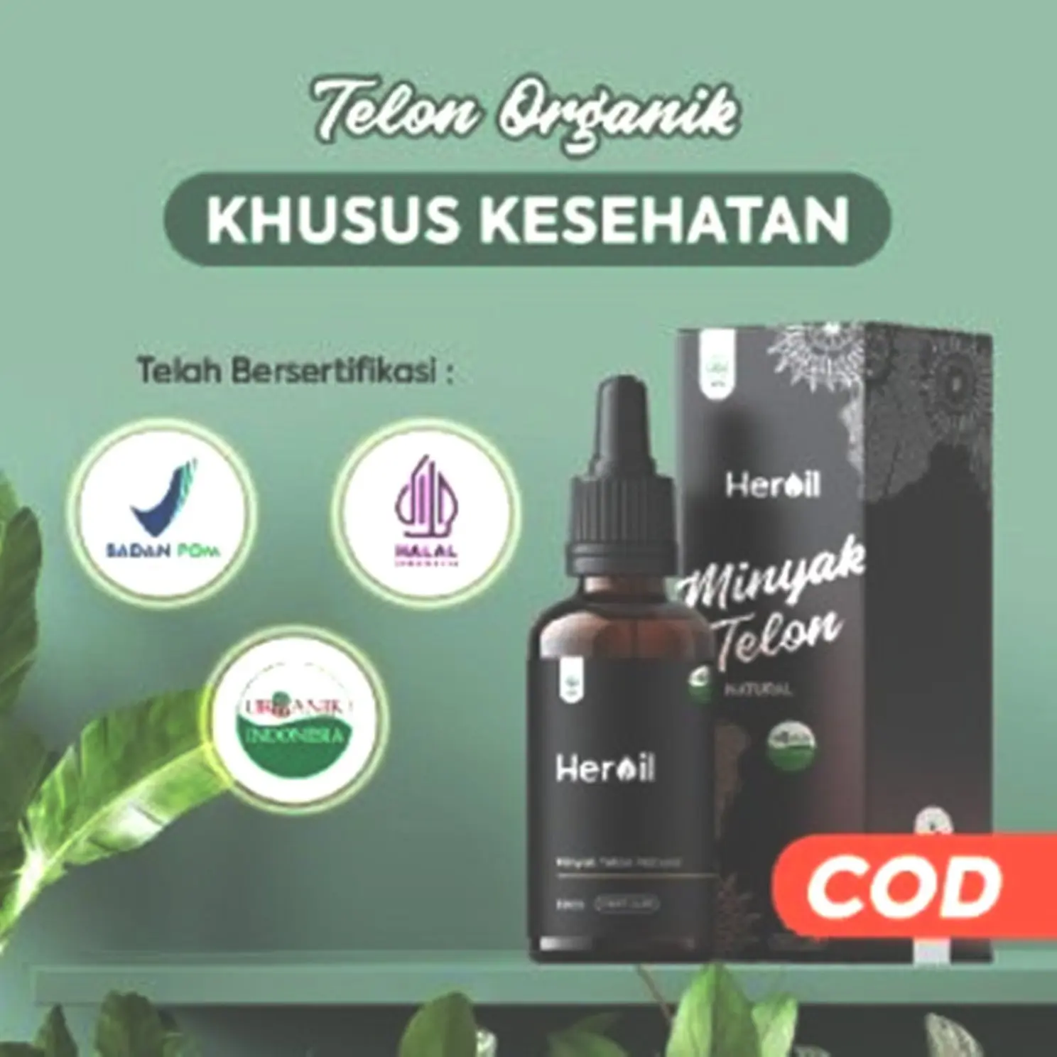 Minyak telon heroil khusus kesehatan Bayi Balita