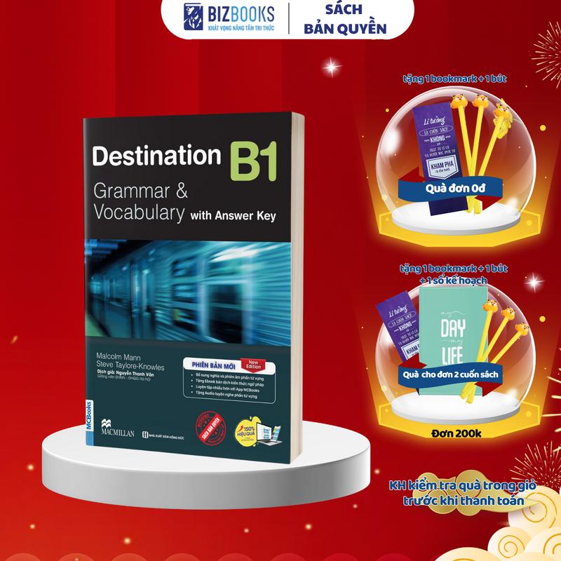 Sách Destination B1 Grammar & Vocabulary with answer key