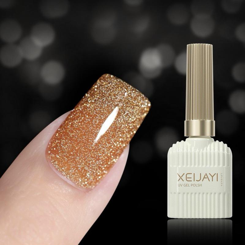 Product Introduction of (hàng mới về ) Nhũ flash XEIJAYI 3 màu hot hit dành cho Nail (hơ máy) 4