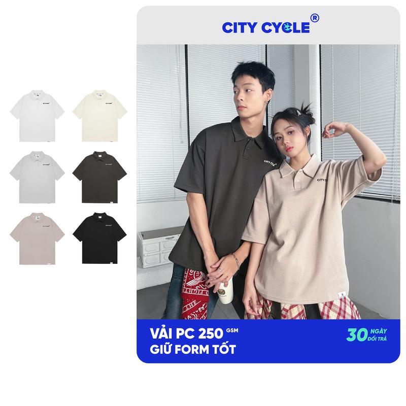 Áo polo nam nữ oversize Lazy - Áo thun nam Có Cổ bẻ Unisex Menswear form rộng Local Brand 5 màu Đen Chì Trắng Be Nâu Shirt Jean thông thường hàn quốc