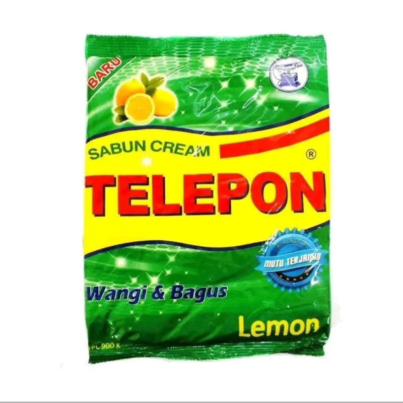 sabun  telepon cream lemon