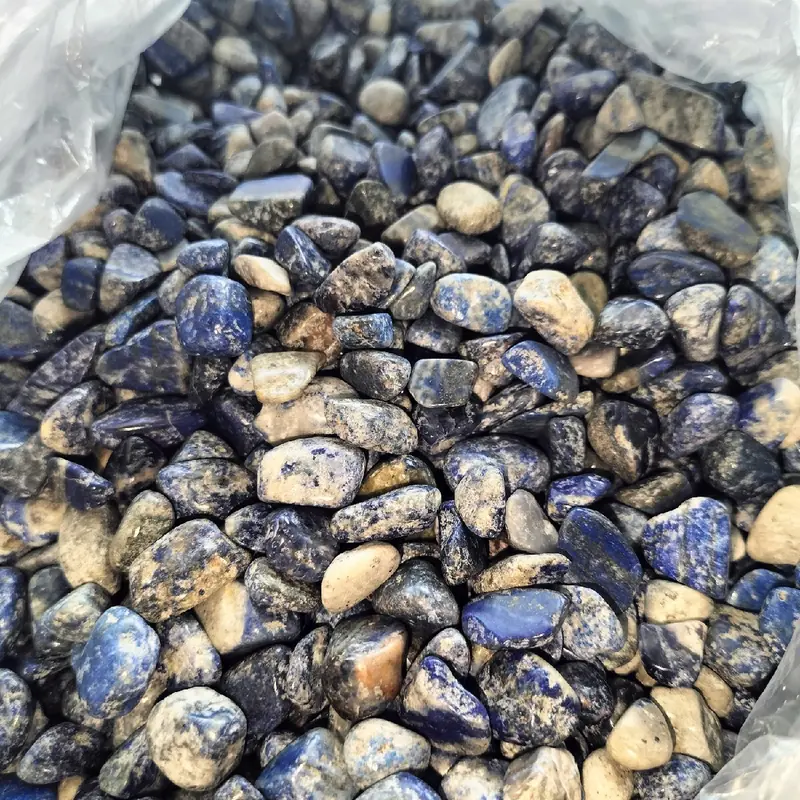 Vụn đá Lapisp - Đá thanh tẩy tự nhiên giá tại xưởng( 100g) 5