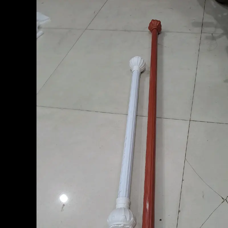 thanh treo rèm  cửa sô găn tuong chất lieu nhôm sơn tinh điện 2