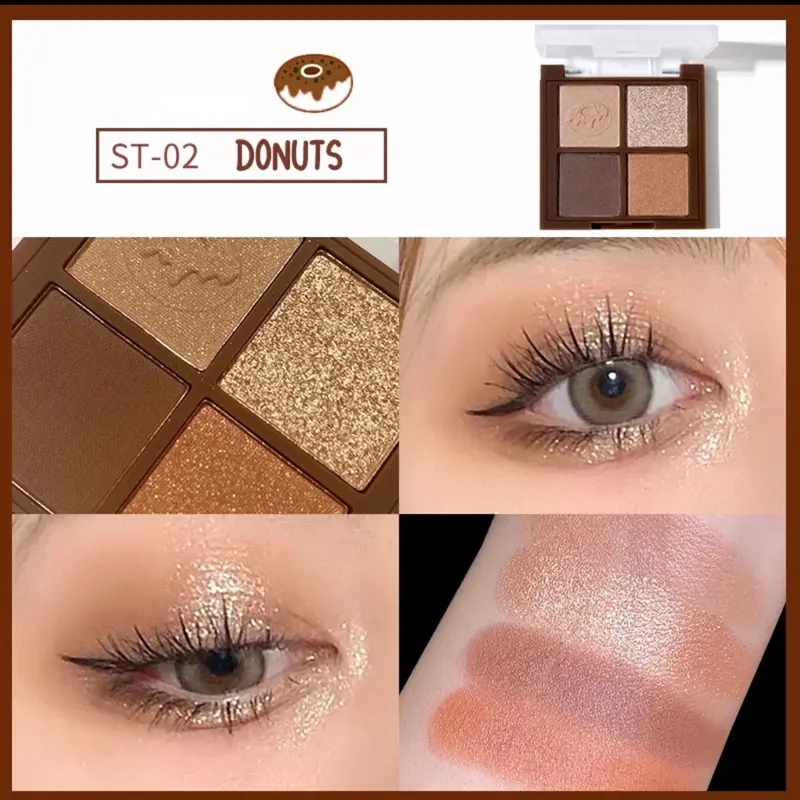SHEDELLA-Afternoon Tea Series Four-color Eye Shadow Eyeshadow 1