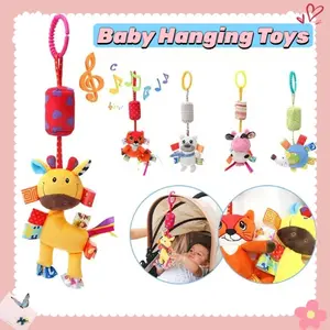 Baby Hanging Toys Gantungan Teether Stroller Mainan Gantungan Boneka Bayi /Rattle Tidur Bantu Car Seat