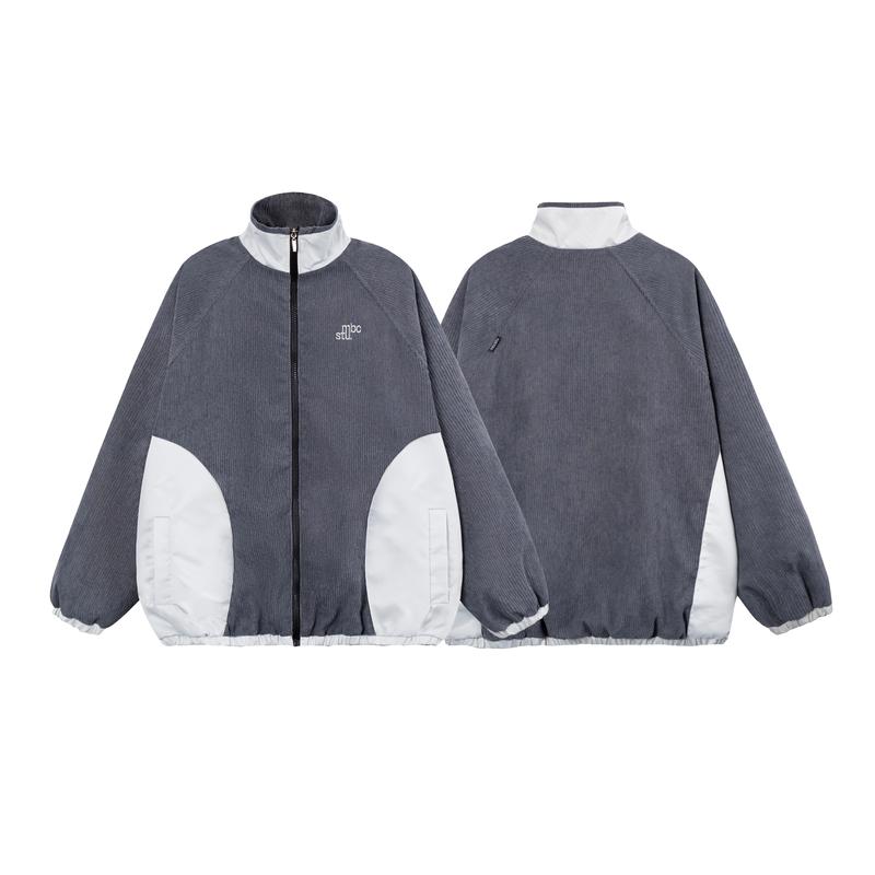 Áo khoác MBC Corduroy Nylon Jacket - Đen/Xám/Be 5