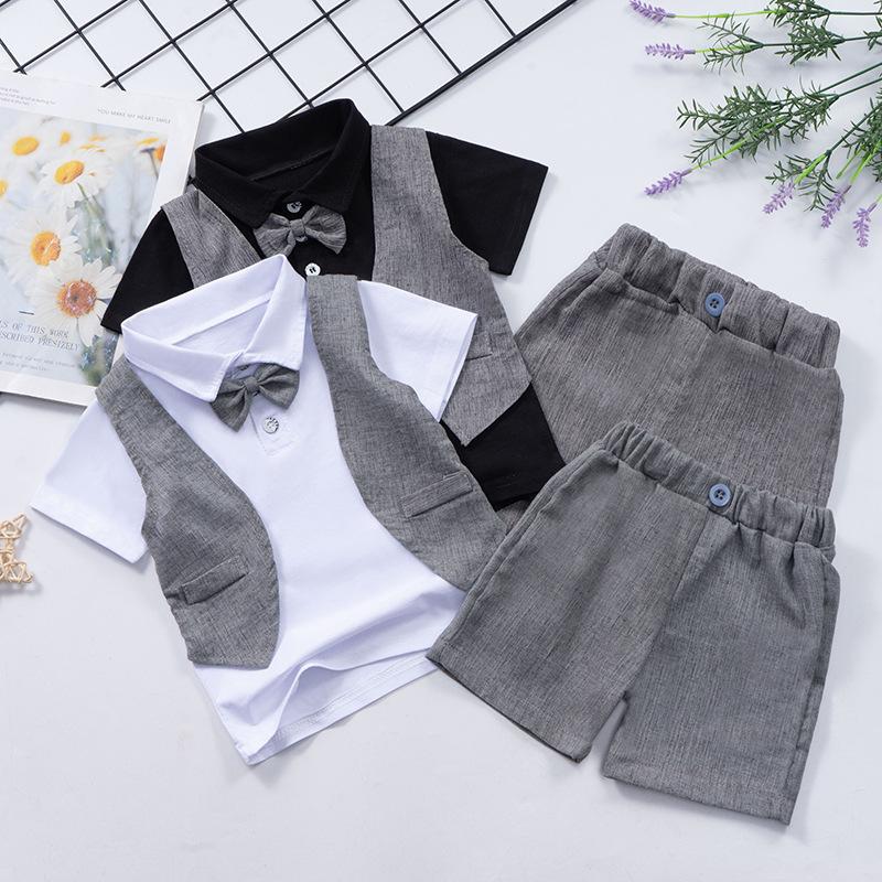 Product Introduction of Bộ Công Tử Quần Áo Trẻ Em Bé Trai Phong Cách Hàn Quốc Có Nơ Lịch Lãm Dự Tiệc Thôi Nôi Sinh Nhật Nhà MiDuKid 3